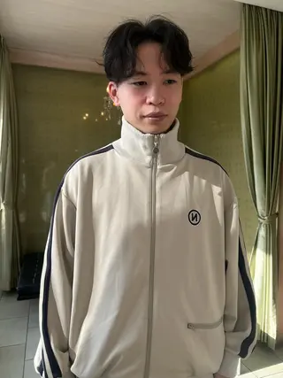 ショート パーマ メンズ 似合わせパーマ/ メンズパーマ/しゅうのヘアスタイル