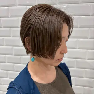 ショート カラー オノデラ ハヅキ/ 横浜のヘアスタイル