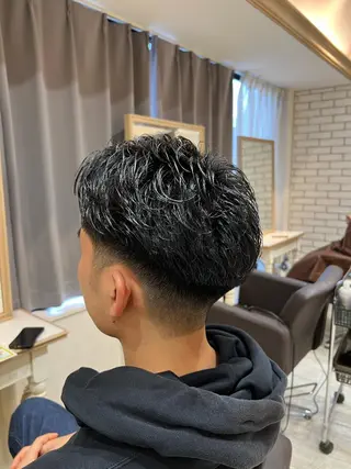 ショート メンズ 💈men's💈 satoru中目黒のヘアスタイル