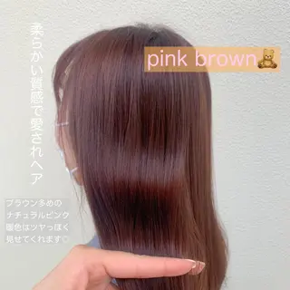 ミディアム 🎀レイヤー・艶カラ ー🎀YUMEKAのヘアスタイル