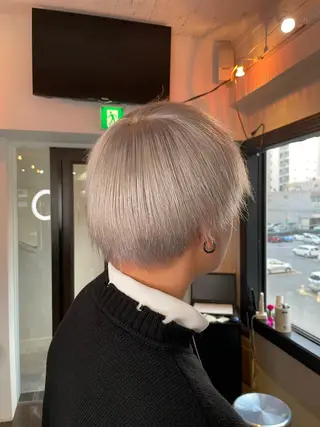 カラー メンズ 安田和洋 ブリーチカラー特化のヘアスタイル