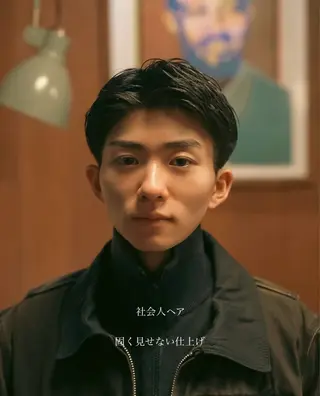 パーマ メンズ メンズ似合わせ タチカワユウキのヘアスタイル