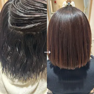 ミディアム 大川 夏実のヘアスタイル