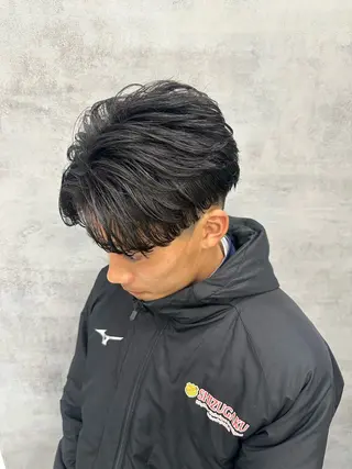 ショート ヘアアレンジ メンズ メンズヘア静岡 ✂︎Ryuheiのヘアスタイル