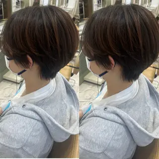 ショート 美髪/ 艶カラー/まや🦋のヘアスタイル
