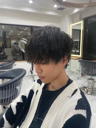 パーマ メンズ 菅野 心悠/メンズヘアのヘアスタイル