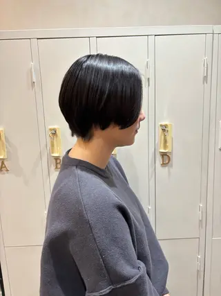 ショート 🧸似合わせデザイン ほそいけいこ🧸のヘアスタイル