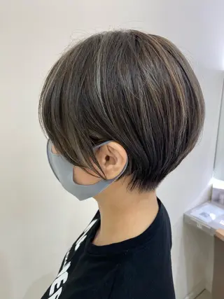 ショート カラー marju銀座 マージュギンザのヘアスタイル