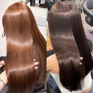 ロング メンズ特化/上野 暖色カラー ダイチのヘアスタイル