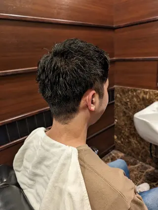 ショート メンズ ヒロ銀座上野店 柴田佳祐のヘアスタイル