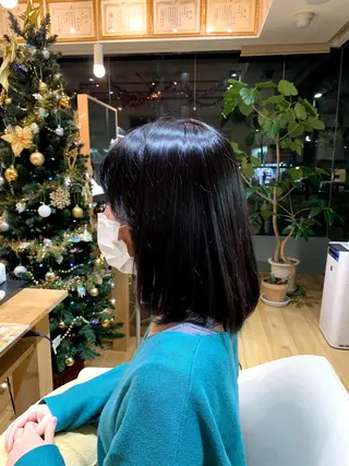 ミディアム カラー 全国1位🥇世界5位 小野田　礼花のヘアスタイル