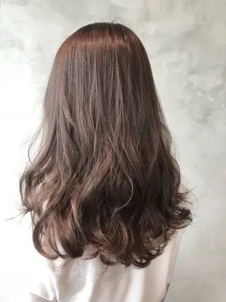 ロング カラー un. Misakiのヘアスタイル