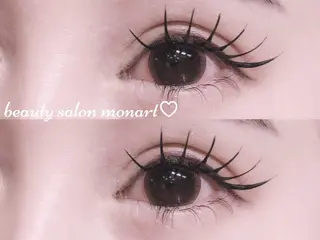 マツエク・マツパ monart kurehaのマツエク・マツパデザイン