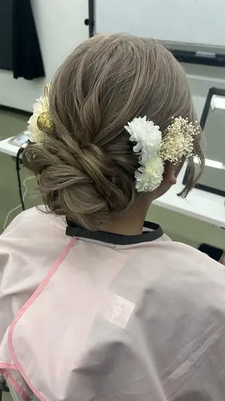 セミロング ❁ヘアメ❁ YUMI ❁ゆみ❁横浜桜木町のヘアスタイル