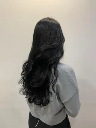 ロング カラー ヘアアレンジ 髪質改善特化 🫧松野力也のヘアスタイル
