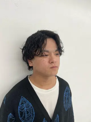 メンズ 柏メンズパーマ特化 蛯谷 晃裕のヘアスタイル