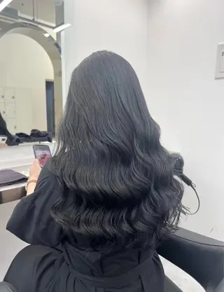 ロング カラー mao⭐️ 透明感カラー‎⭐️のヘアスタイル