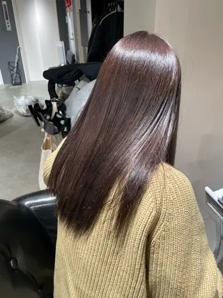 カラー バレイヤージュモデル 募集👒ヨンスクのヘアスタイル