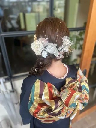 ヘアアレンジ 井上 花音のヘアスタイル