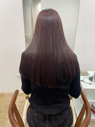ロング カラー 𝘚𝘶𝘻𝘶 𓂃𓈒𓏸のヘアスタイル