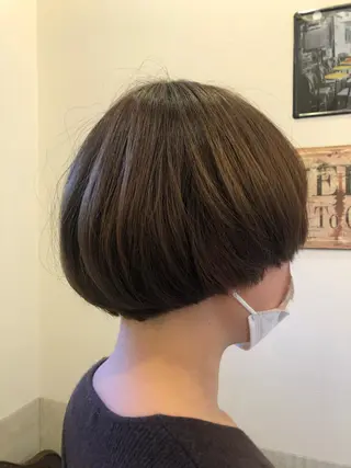 ミディアム メンズパーマ、カラー 大募集村上莉奈のヘアスタイル