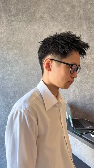 メンズ パーマスタイル特化◎ 永戸圭汰のヘアスタイル