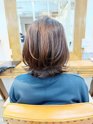 ショート カラー newline銀座所属・👑銀座ショート/ 絶壁補正/金子涼👑のヘアスタイル