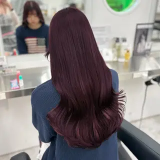 ロング カラー ヘアアレンジ 🫧‪🎀うる艶暖色 🏹Nanako🎀のヘアスタイル