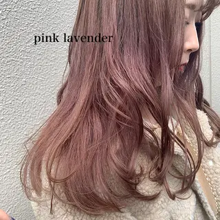 ロング カラー 透明感カラー👑 井上美乃里のヘアスタイル