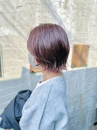 ショート ショート/レイヤー/ ツヤ髪/なかちゃんのヘアスタイル