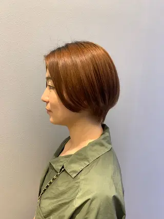 ショート 田中 優菜のヘアスタイル