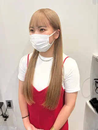 ロング カラー パーマ ヘアアレンジ メンズ キッズ ネイル マツエク・マツパ アイブロウ ブリーチ　ハイトーン 特化🌈フジタハルキのヘアスタイル
