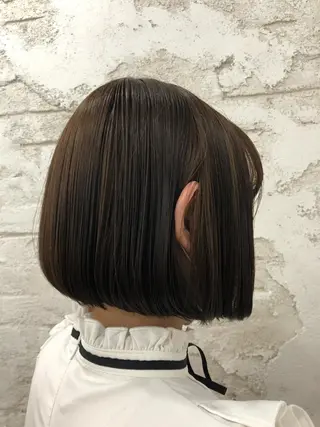 ショート カラー ️韓国ヘア／レイヤー カットYūka❤️のヘアスタイル