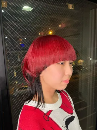 ショート カラー 安田和洋 ブリーチカラー特化のヘアスタイル