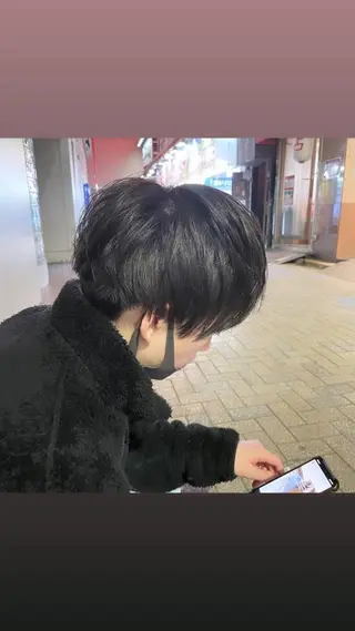 パーマ メンズ 10月限定モニター 髪質改善美髪矯正のヘアスタイル