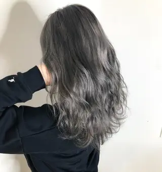セミロング カラー 美髪矯正・レイヤー 倉友哉のヘアスタイル