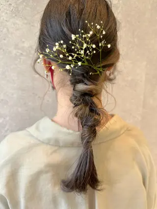 セミロング 🩰 柔らかいカラー tomomi🌛のヘアスタイル