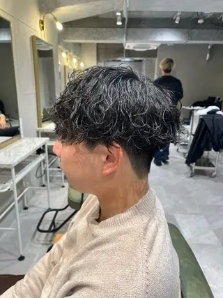 メンズ 海外girl🤎 透明感ベージュmaoのヘアスタイル