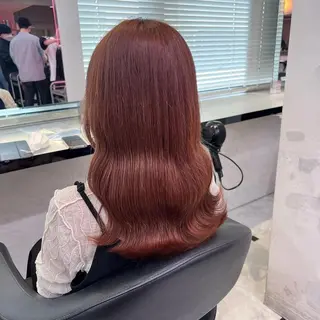 カラー 暖色ガーリーヘア🎀 MEARI🩰のヘアスタイル