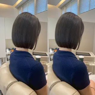 ショート ショート/くびれボブ /MAHIROのヘアスタイル