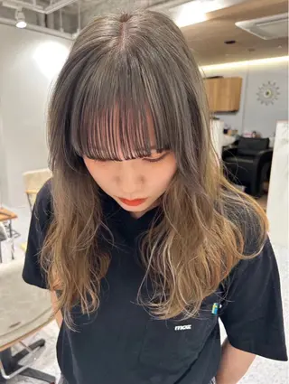 セミロング hair&eye🎀 /momoKaのヘアスタイル