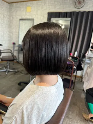 ショート キッズ 月館 怜奈のヘアスタイル