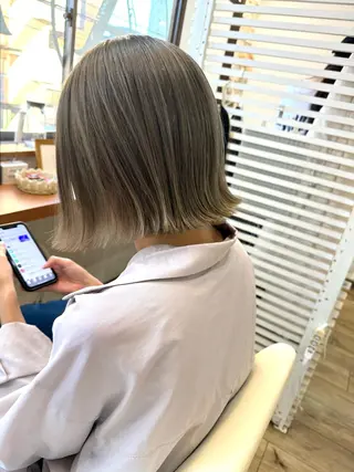 ミディアム 伊藤 一樹のヘアスタイル