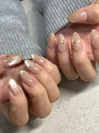 ネイル ネイルルーム チャームのネイルデザイン