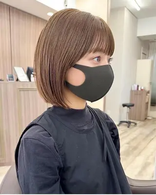 ショート カラー タキガミ ジョウジのヘアスタイル