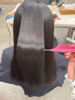 セミロング sand emaのヘアスタイル