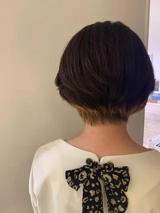 ショート ハイトーンカラー🩵 耳ツボジュエリー👂のその他イメージ