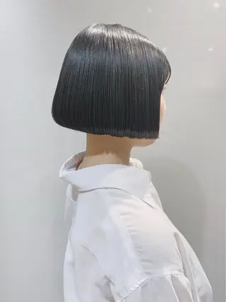 ショート カラー ヘアアレンジ 柔らか垢抜けｶﾗｰと ｶｯﾄ🫧ASUKAのヘアスタイル