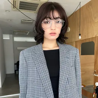 ショート パーマ hina/パーマ /ニュアンスパーマのヘアスタイル