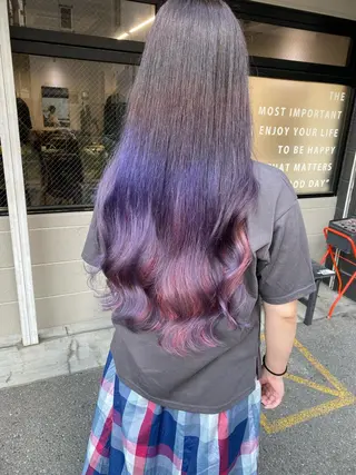 カラー 中富 🍪みなのヘアスタイル